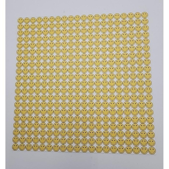 blotterart.io Other - Smiley Faces Blotter Art Print/ Sheet/ Page‎ Psychedelic Art Print